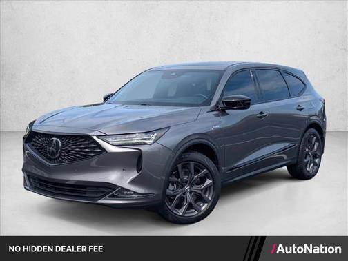 Gray 2022 Acura MDX A-Spec Package