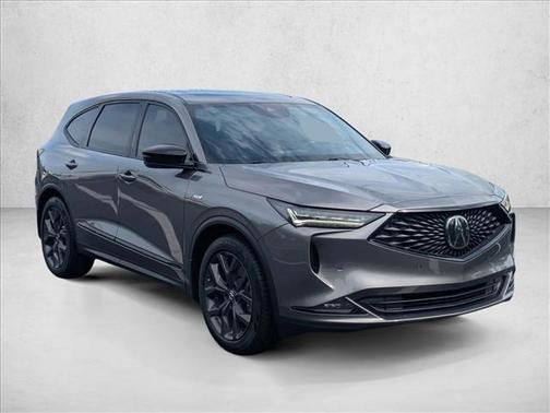 Gray 2022 Acura MDX A-Spec Package
