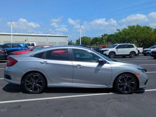 Lunar Silver Metallic 2021 Honda Civic Sport