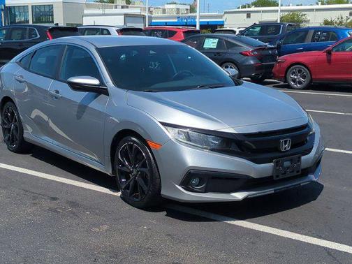 Lunar Silver Metallic 2021 Honda Civic Sport