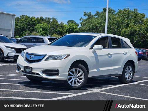 White Diamond Pearl 2016 Acura RDX Technology Package