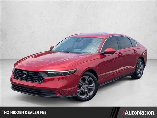 Radiant Red Metallic 2024 Honda Accord EX