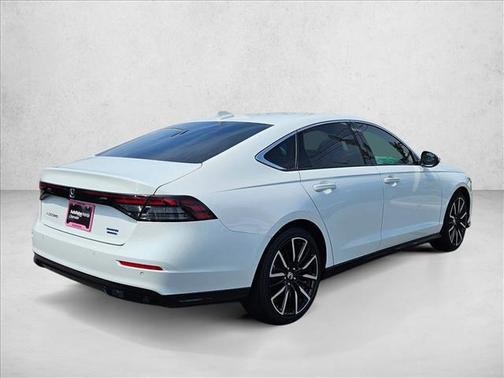 Platinum White Pearl 2026 Honda Accord Hybrid Touring