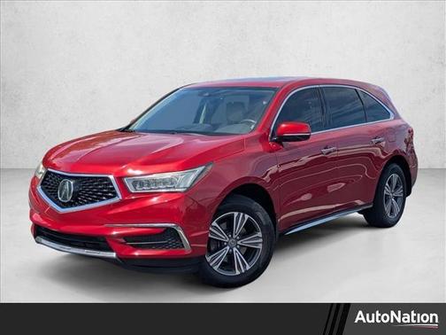 Performance Red Pearl 2019 Acura MDX 3.5L