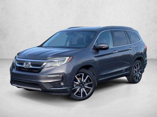 Modern Steel Metallic 2019 Honda Pilot Touring 8-Passenger