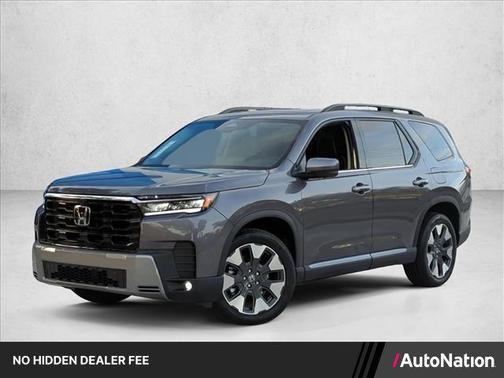 Modern Steel Metallic 2026 Honda Pilot Elite