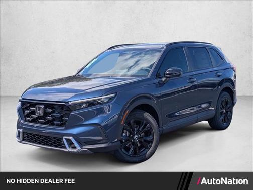 Canyon River Blue Metallic 2026 Honda CR-V Hybrid Sport Touring AWD