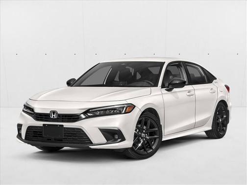 Platinum White Pearl 2024 Honda Civic Sport