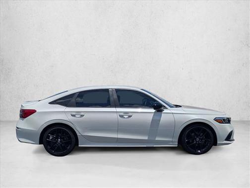 Platinum White Pearl 2024 Honda Civic Sport