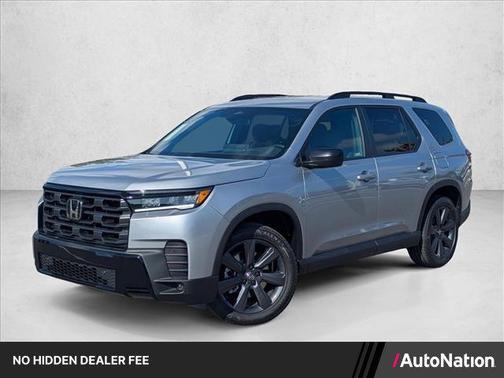 Solar Silver Metallic 2026 Honda Pilot Sport