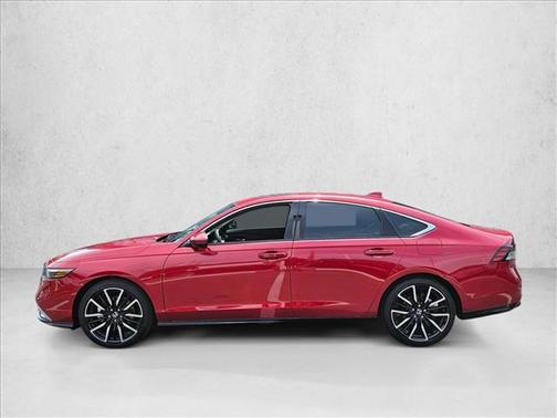 Radiant Red Metallic 2026 Honda Accord Hybrid Touring