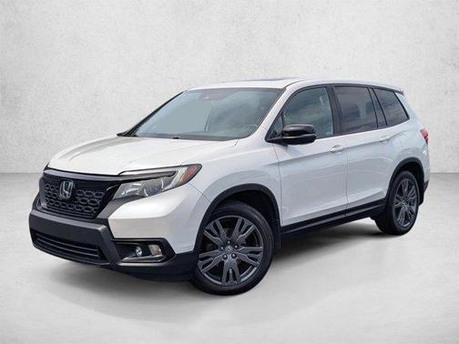 White 2021 Honda Passport 2WD EX-L
