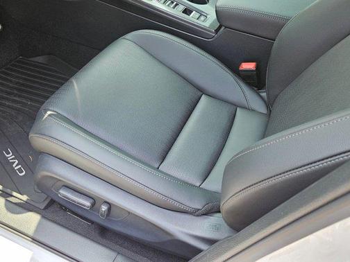 Platinum White Pearl 2026 Honda Civic Hybrid Sport Touring