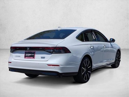 Platinum White Pearl 2026 Honda Accord Hybrid Touring