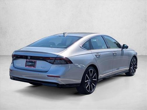 Solar Silver Metallic 2026 Honda Accord Hybrid Touring