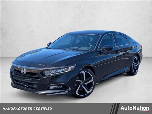 Crystal Black Pearl 2019 Honda Accord Sport