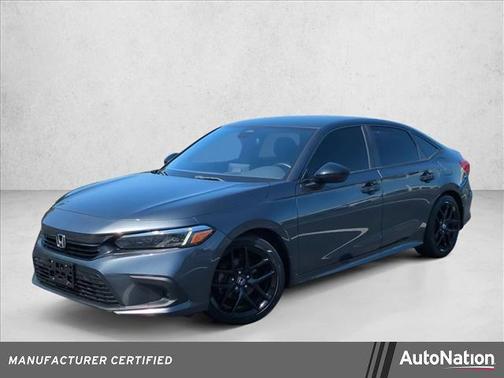 Sonic Gray Pearl 2022 Honda Civic Sport