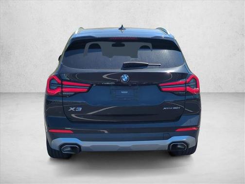 Black Sapphire Metallic 2022 BMW X3 xDrive30i