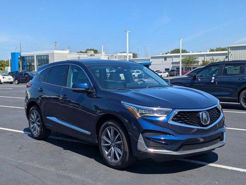 Fathom Blue Pearl 2019 Acura RDX Technology Package
