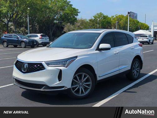 Platinum White Pearl 2024 Acura RDX Technology Package