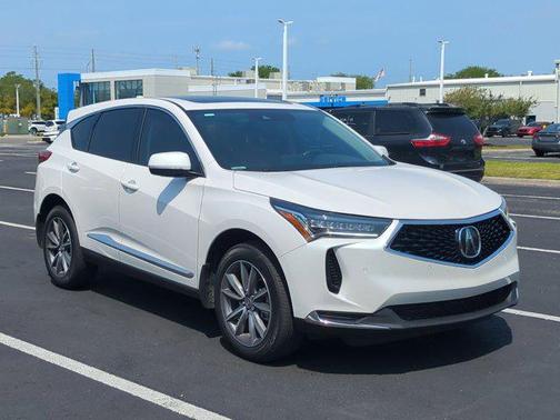 Platinum White Pearl 2024 Acura RDX Technology Package