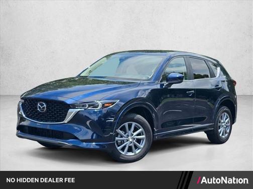 Deep Crystal Blue Mica 2025 Mazda CX-5 2.5 S Select Package