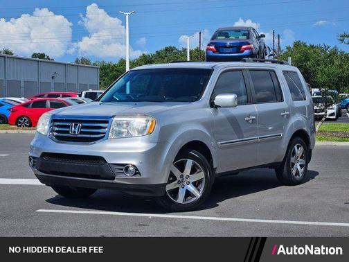 Alabaster Silver Metallic 2012 Honda Pilot Touring