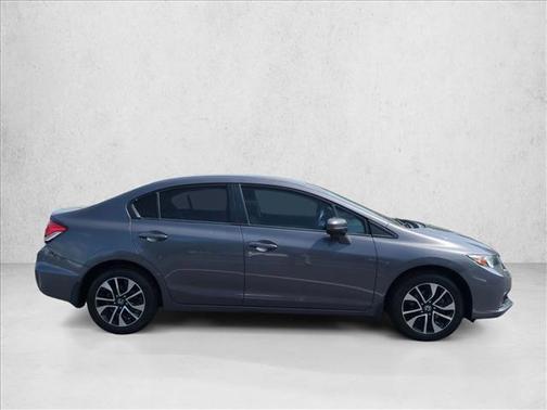 Modern Steel Metallic 2015 Honda Civic EX