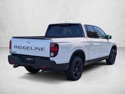 Platinum White Pearl 2026 Honda Ridgeline Black