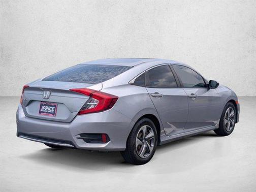 Lunar Silver Metallic 2020 Honda Civic LX
