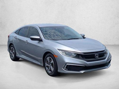 Lunar Silver Metallic 2020 Honda Civic LX