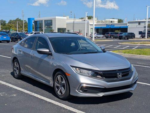 Lunar Silver Metallic 2020 Honda Civic LX