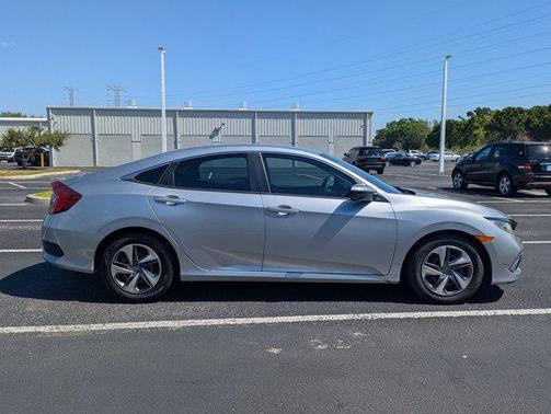 Lunar Silver Metallic 2020 Honda Civic LX