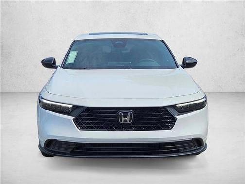 Platinum White Pearl 2026 Honda Accord Hybrid Sport