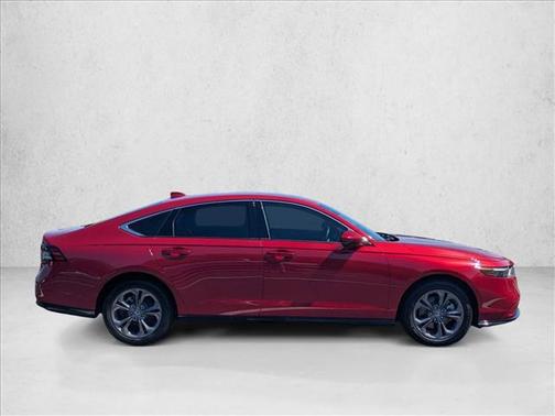 Radiant Red Metallic 2025 Honda Accord Hybrid EX-L