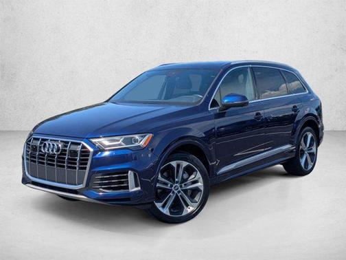 Galaxy Blue Metallic 2021 Audi Q7 55 Premium Plus