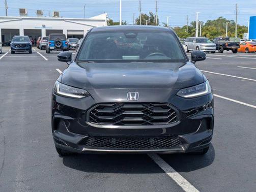 Crystal Black Pearl 2024 Honda HR-V 2WD Sport