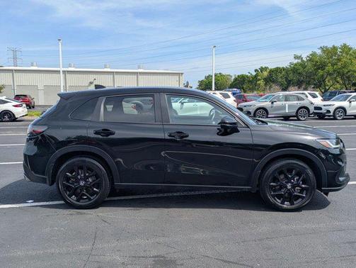 Crystal Black Pearl 2024 Honda HR-V 2WD Sport