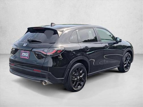 Crystal Black Pearl 2024 Honda HR-V 2WD Sport