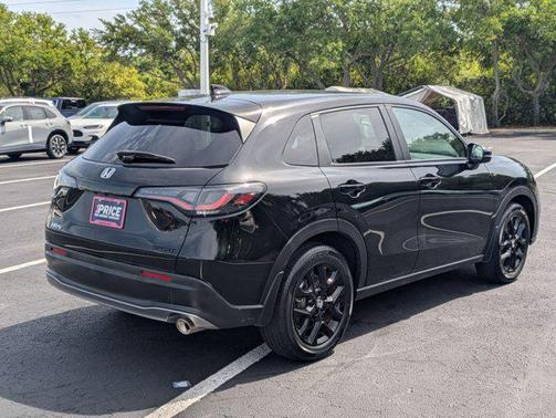 Crystal Black Pearl 2024 Honda HR-V 2WD Sport