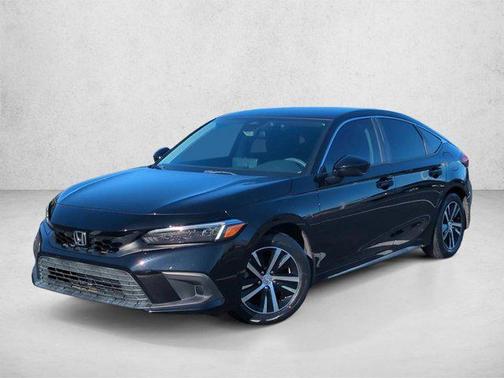 Crystal Black Pearl 2023 Honda Civic LX