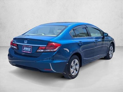 Dyno Blue Pearl 2015 Honda Civic LX