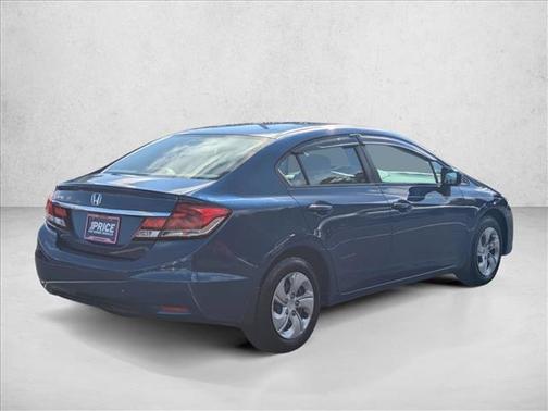 Dyno Blue Pearl 2015 Honda Civic LX