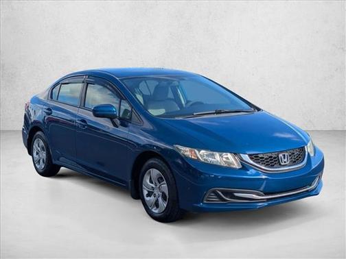 Dyno Blue Pearl 2015 Honda Civic LX