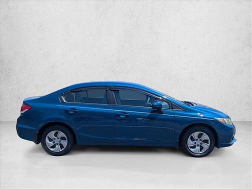 Dyno Blue Pearl 2015 Honda Civic LX