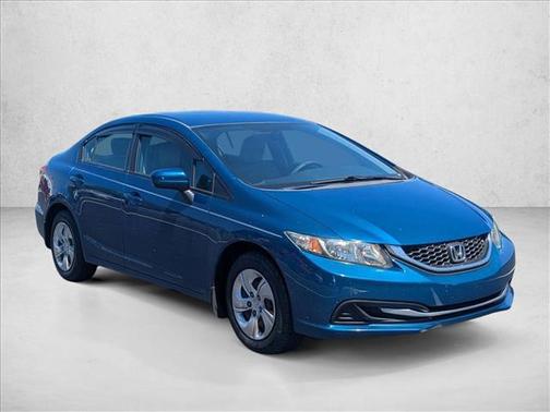 Dyno Blue Pearl 2015 Honda Civic LX