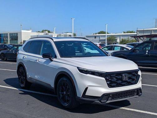 Platinum White Pearl 2023 Honda CR-V Hybrid Sport FWD