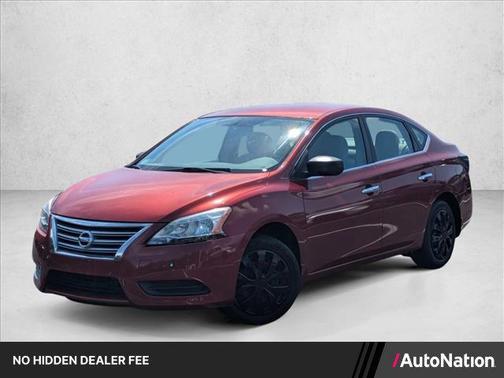 Red Brick 2013 Nissan Sentra S