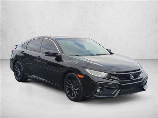 Crystal Black Pearl 2020 Honda Civic Si Base
