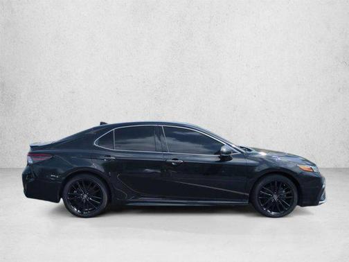 Midnight Black Metallic 2022 Toyota Camry XSE